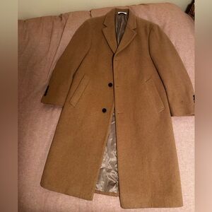 Ralph Lauren Tan Wool Trench Coat